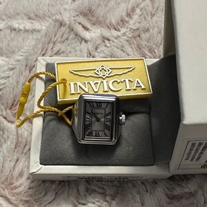 Invicta Silver Roman Numeral Watch